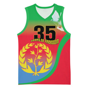 Eritrea 35th Anniversary Basketball Jersey May 24 1991-2026 Proud To Be Eritrean