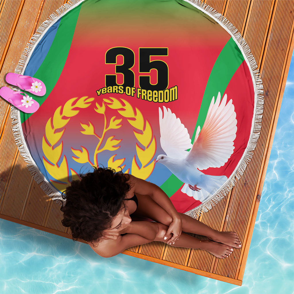 Eritrea 35th Anniversary Beach Blanket May 24 1991-2026 Proud To Be Eritrean