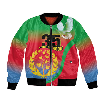 Eritrea 35th Anniversary Bomber Jacket May 24 1991-2026 Proud To Be Eritrean
