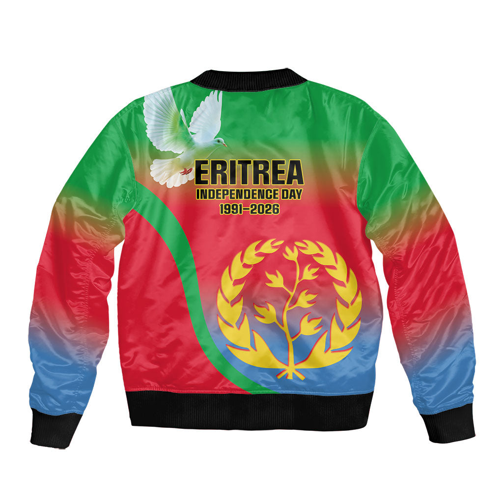 Eritrea 35th Anniversary Bomber Jacket May 24 1991-2026 Proud To Be Eritrean