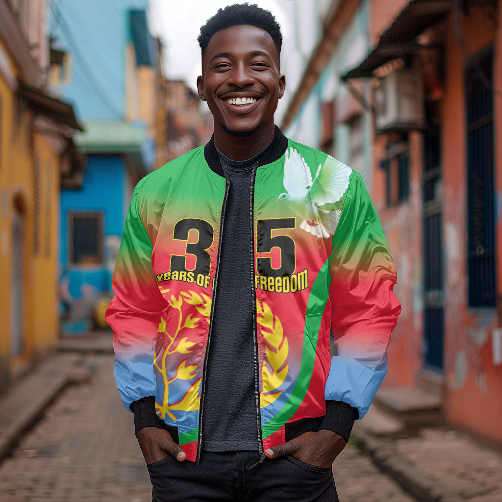Eritrea 35th Anniversary Bomber Jacket May 24 1991-2026 Proud To Be Eritrean