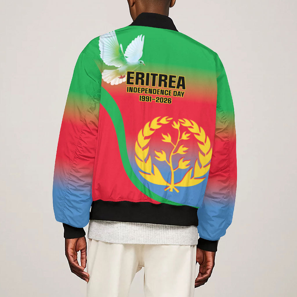 Eritrea 35th Anniversary Bomber Jacket May 24 1991-2026 Proud To Be Eritrean