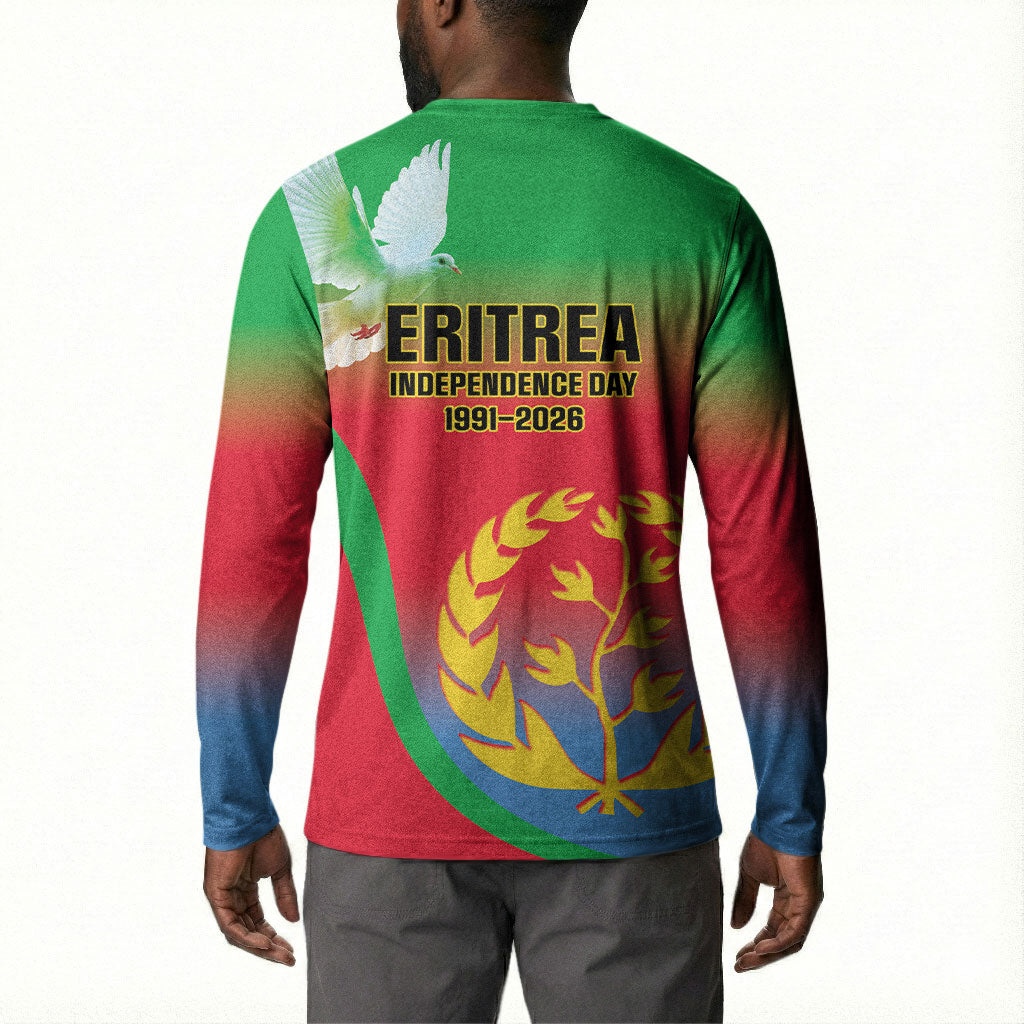 Eritrea 35th Anniversary Button Sweatshirt May 24 1991-2026 Proud To Be Eritrean