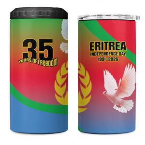 Eritrea 35th Anniversary 4 in 1 Can Cooler Tumbler May 24 1991-2026 Proud To Be Eritrean
