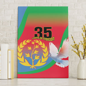 Eritrea 35th Anniversary Canvas Wall Art May 24 1991-2026 Proud To Be Eritrean