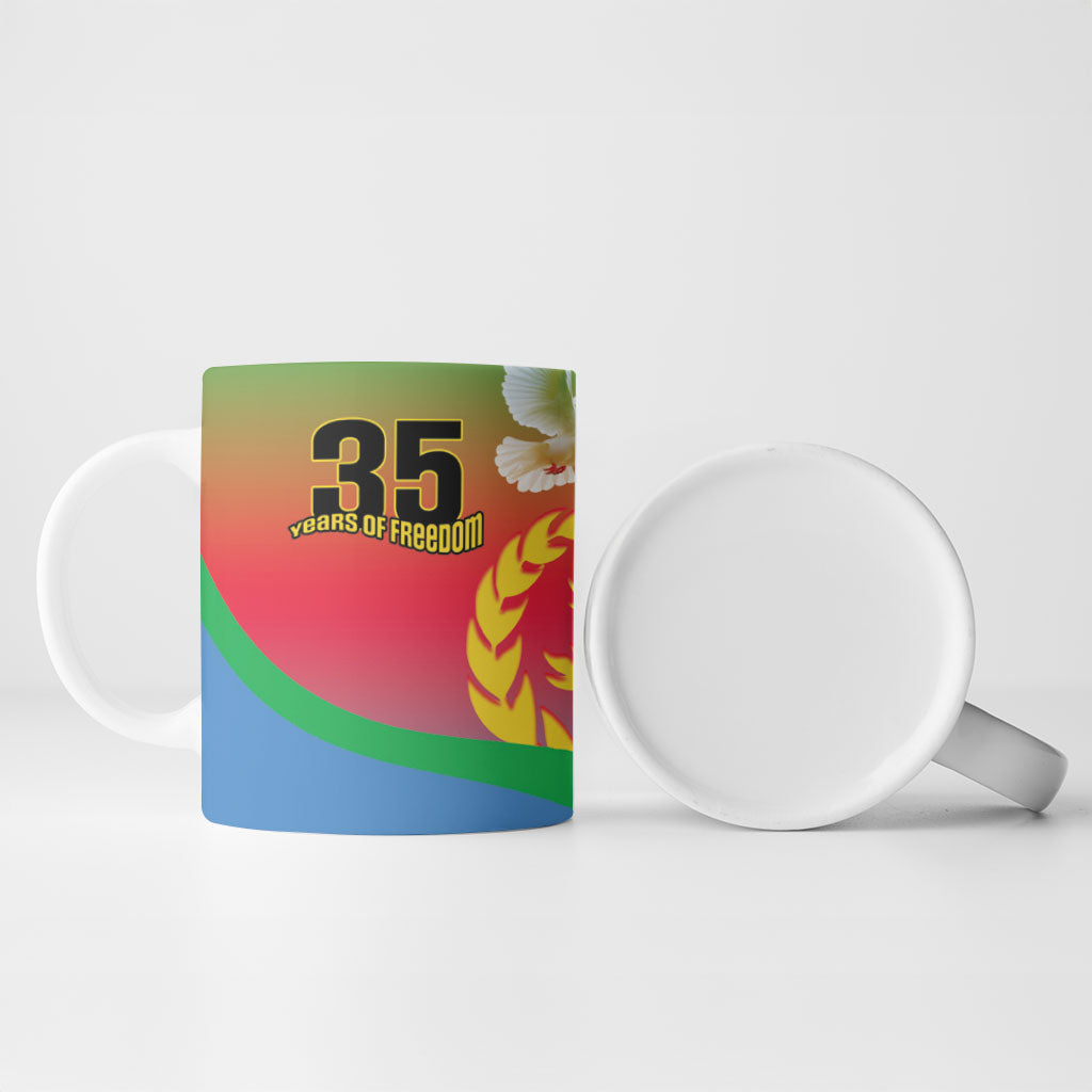 Eritrea 35th Anniversary Ceramic Mug May 24 1991-2026 Proud To Be Eritrean