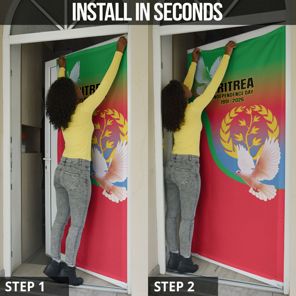 Eritrea 35th Anniversary Door Cover May 24 1991-2026 Proud To Be Eritrean