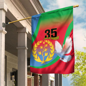 Eritrea 35th Anniversary Garden Flag May 24 1991-2026 Proud To Be Eritrean