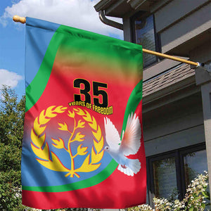 Eritrea 35th Anniversary Garden Flag May 24 1991-2026 Proud To Be Eritrean