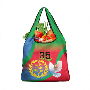 Eritrea 35th Anniversary Grocery Bag May 24 1991-2026 Proud To Be Eritrean