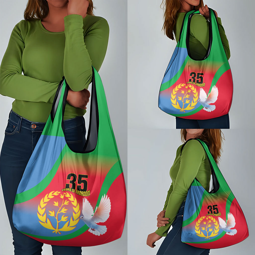 Eritrea 35th Anniversary Grocery Bag May 24 1991-2026 Proud To Be Eritrean
