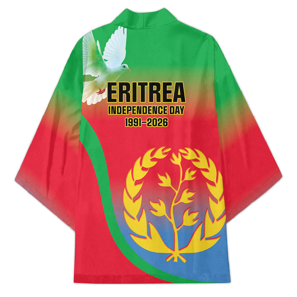 Eritrea 35th Anniversary Kimono May 24 1991-2026 Proud To Be Eritrean