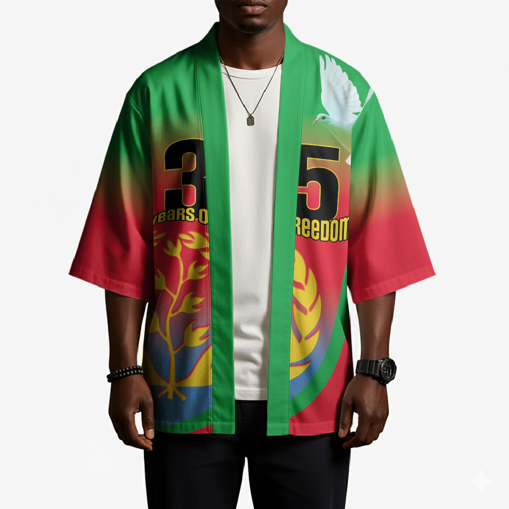 Eritrea 35th Anniversary Kimono May 24 1991-2026 Proud To Be Eritrean