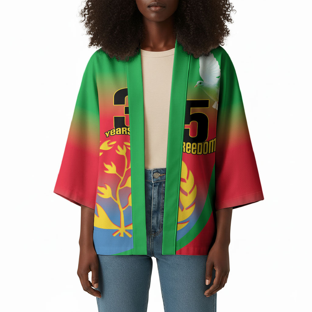 Eritrea 35th Anniversary Kimono May 24 1991-2026 Proud To Be Eritrean