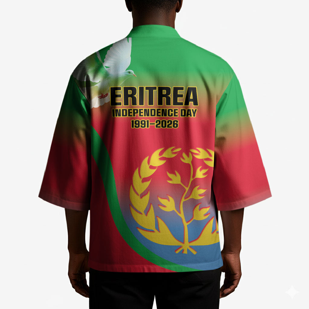 Eritrea 35th Anniversary Kimono May 24 1991-2026 Proud To Be Eritrean