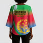 Eritrea 35th Anniversary Kimono Sleeve Blouse May 24 1991-2026 Proud To Be Eritrean