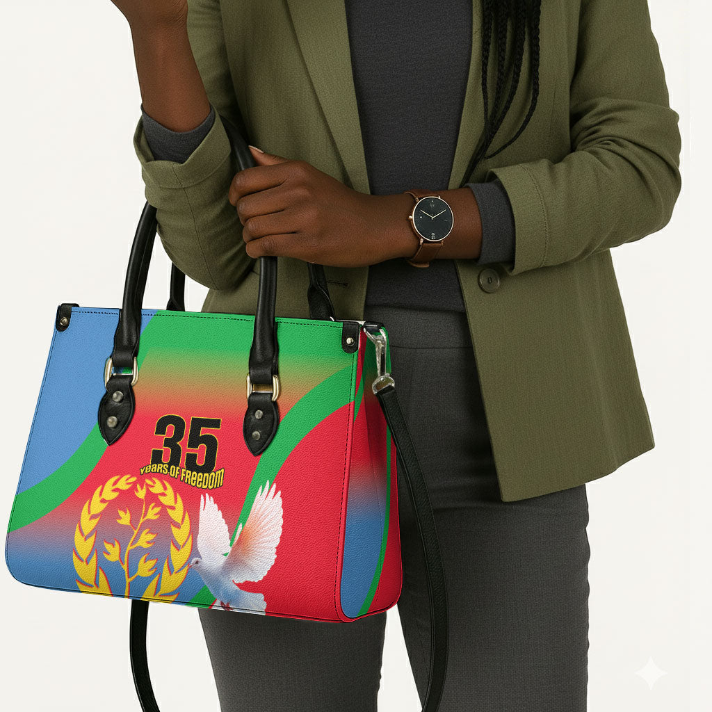 Eritrea 35th Anniversary Leather Bag May 24 1991-2026 Proud To Be Eritrean