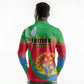 Eritrea 35th Anniversary Long Sleeve Polo Shirt May 24 1991-2026 Proud To Be Eritrean