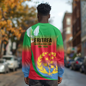 Eritrea 35th Anniversary Long Sleeve Shirt May 24 1991-2026 Proud To Be Eritrean