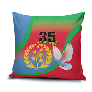 Eritrea 35th Anniversary Pillow Cover May 24 1991-2026 Proud To Be Eritrean