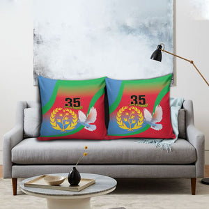 Eritrea 35th Anniversary Pillow Cover May 24 1991-2026 Proud To Be Eritrean