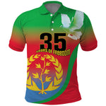 Eritrea 35th Anniversary Polo Shirt May 24 1991-2026 Proud To Be Eritrean