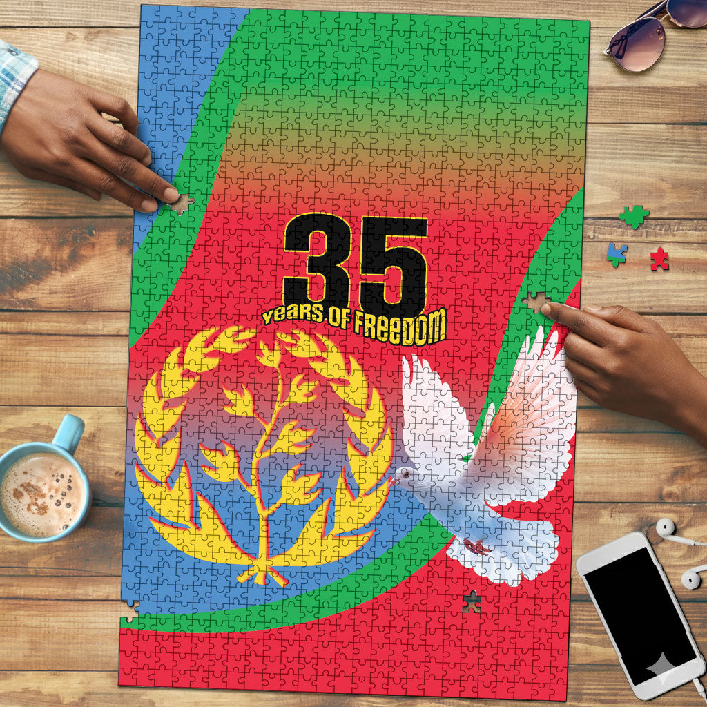 Eritrea 35th Anniversary Puzzle May 24 1991-2026 Proud To Be Eritrean