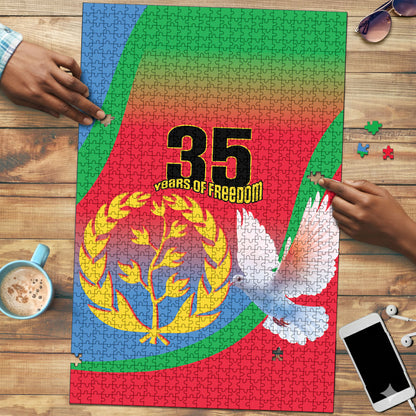 Eritrea 35th Anniversary Puzzle May 24 1991-2026 Proud To Be Eritrean
