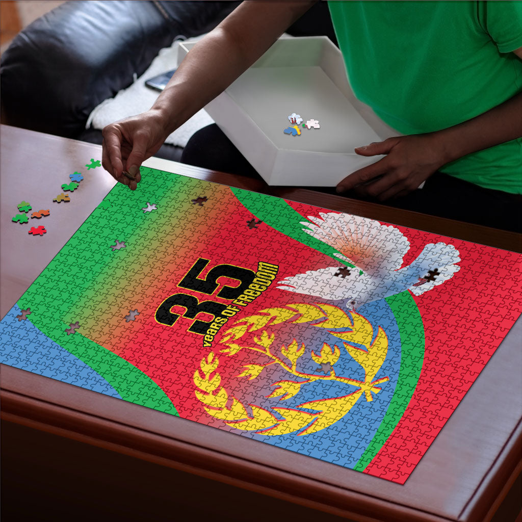 Eritrea 35th Anniversary Puzzle May 24 1991-2026 Proud To Be Eritrean