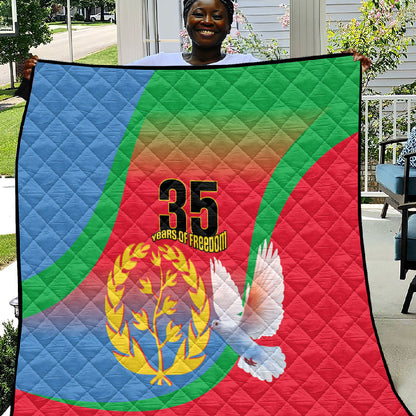 Eritrea 35th Anniversary Quilt May 24 1991-2026 Proud To Be Eritrean