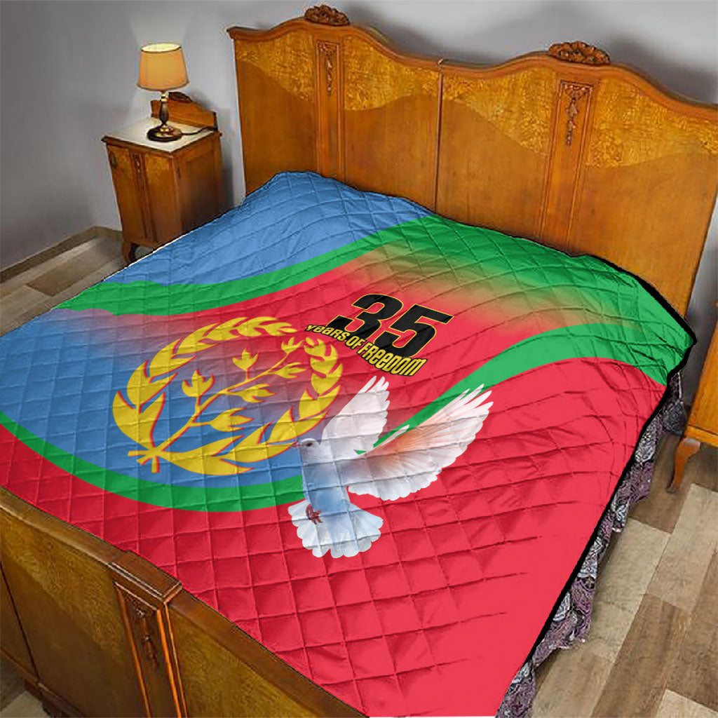 Eritrea 35th Anniversary Quilt May 24 1991-2026 Proud To Be Eritrean