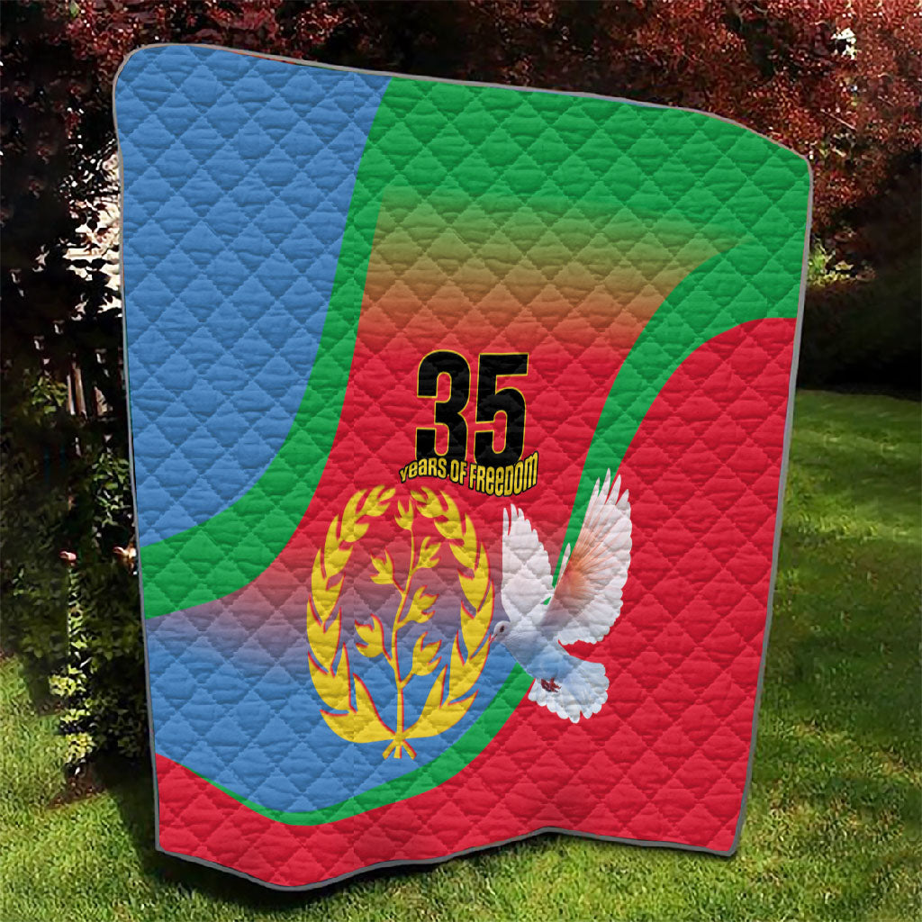Eritrea 35th Anniversary Quilt May 24 1991-2026 Proud To Be Eritrean