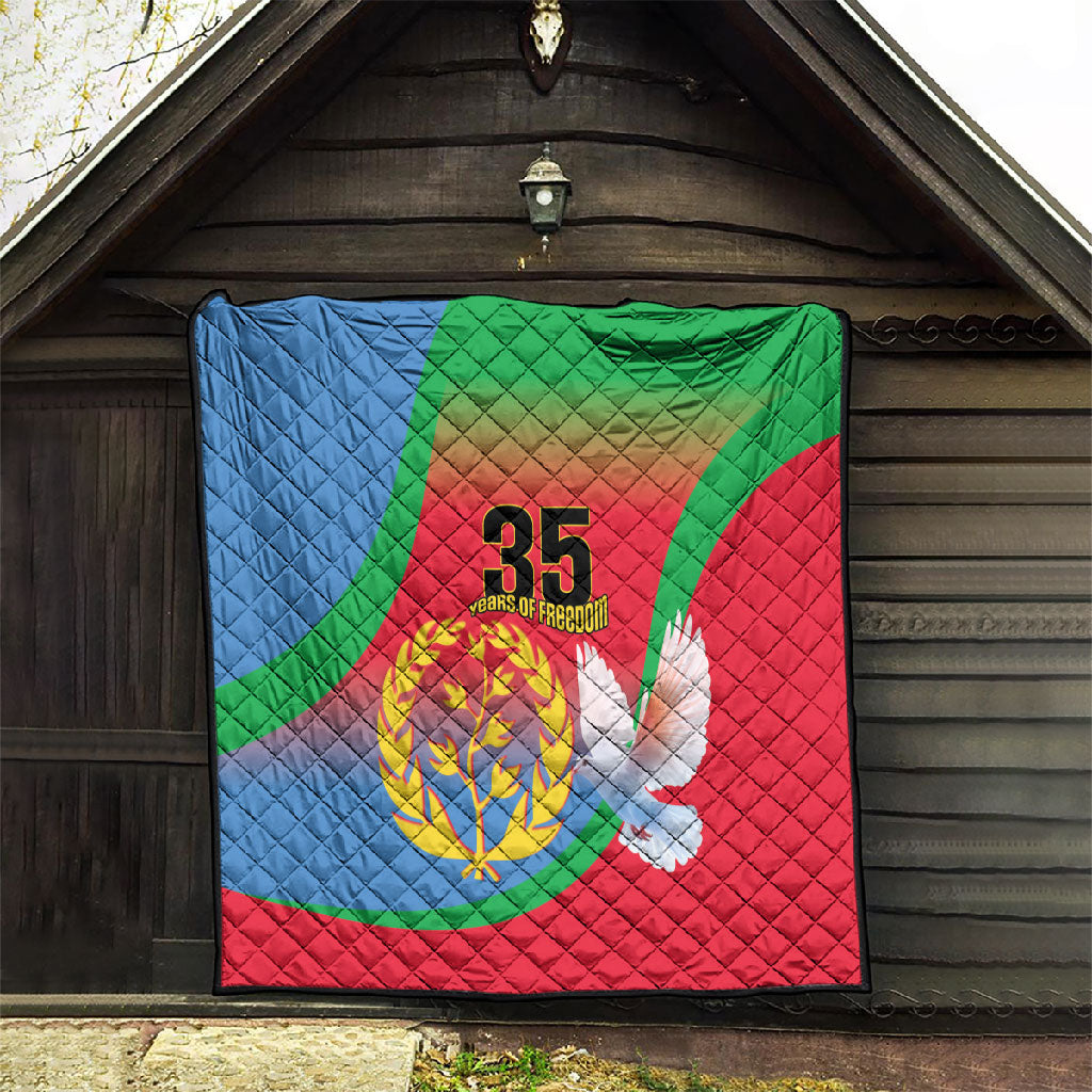 Eritrea 35th Anniversary Quilt May 24 1991-2026 Proud To Be Eritrean