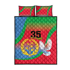Eritrea 35th Anniversary Quilt Bed Set May 24 1991-2026 Proud To Be Eritrean