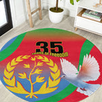 Eritrea 35th Anniversary Round Carpet May 24 1991-2026 Proud To Be Eritrean