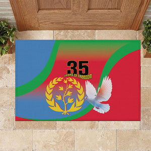 Eritrea 35th Anniversary Rubber Doormat May 24 1991-2026 Proud To Be Eritrean
