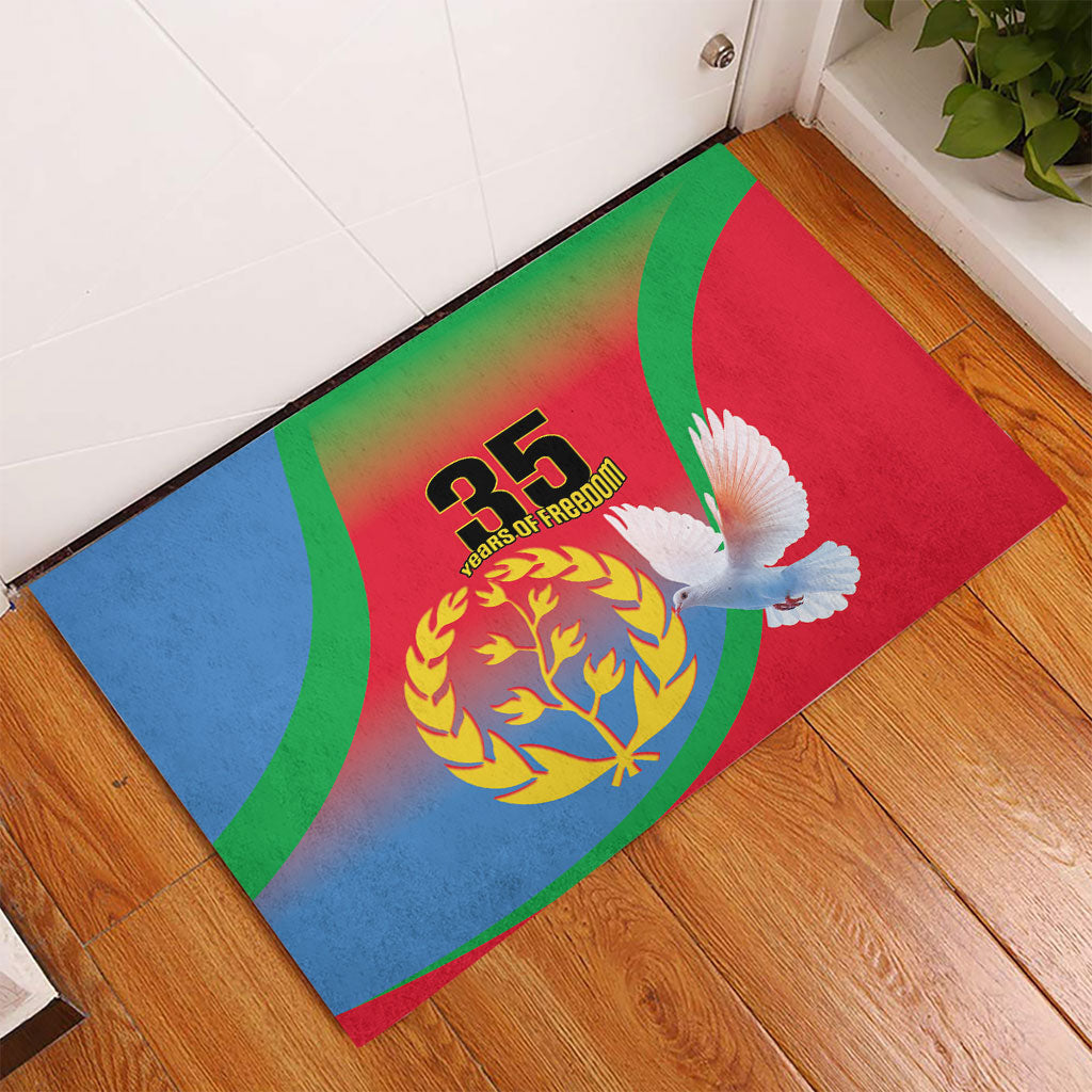 Eritrea 35th Anniversary Rubber Doormat May 24 1991-2026 Proud To Be Eritrean