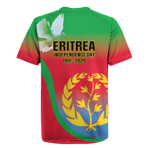Eritrea 35th Anniversary Rugby Jersey May 24 1991-2026 Proud To Be Eritrean