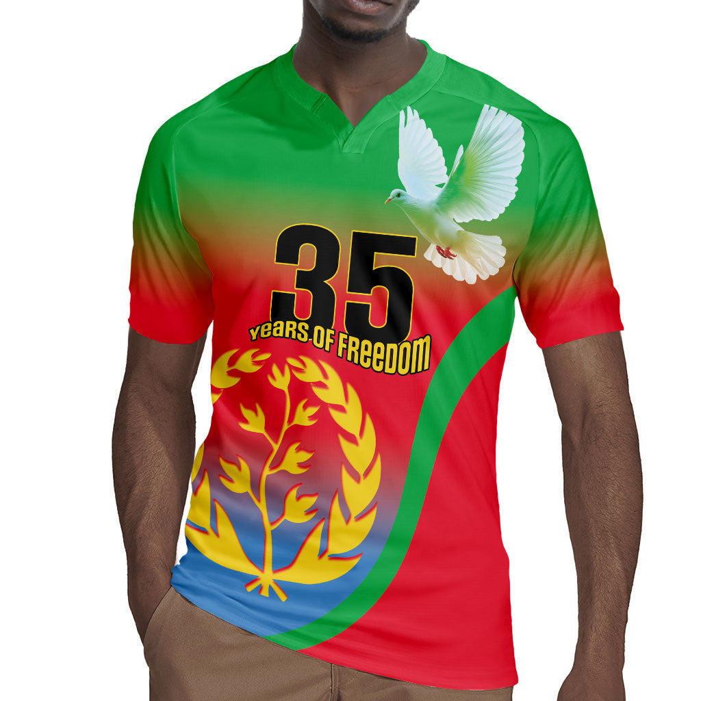 Eritrea 35th Anniversary Rugby Jersey May 24 1991-2026 Proud To Be Eritrean