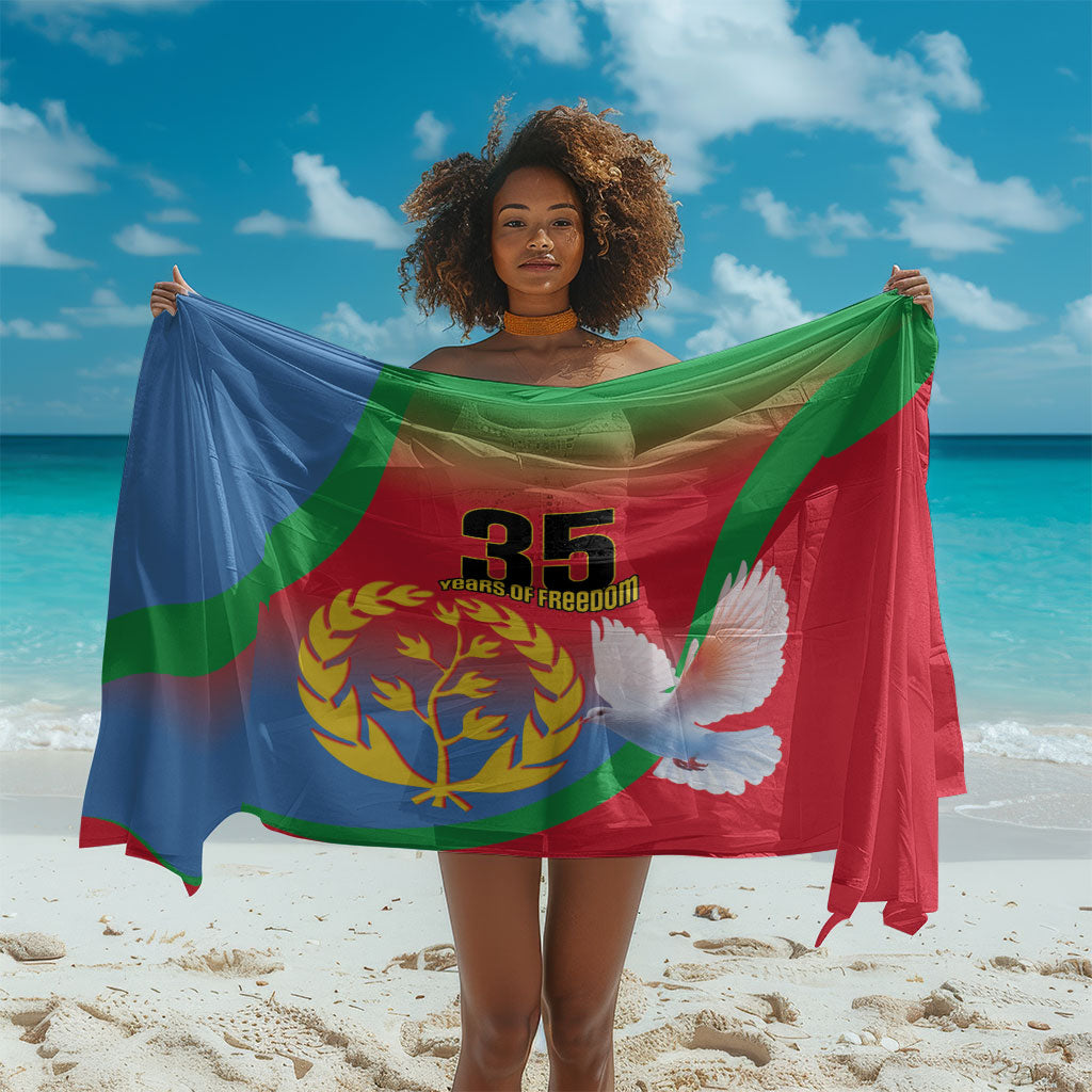 Eritrea 35th Anniversary Sarong May 24 1991-2026 Proud To Be Eritrean