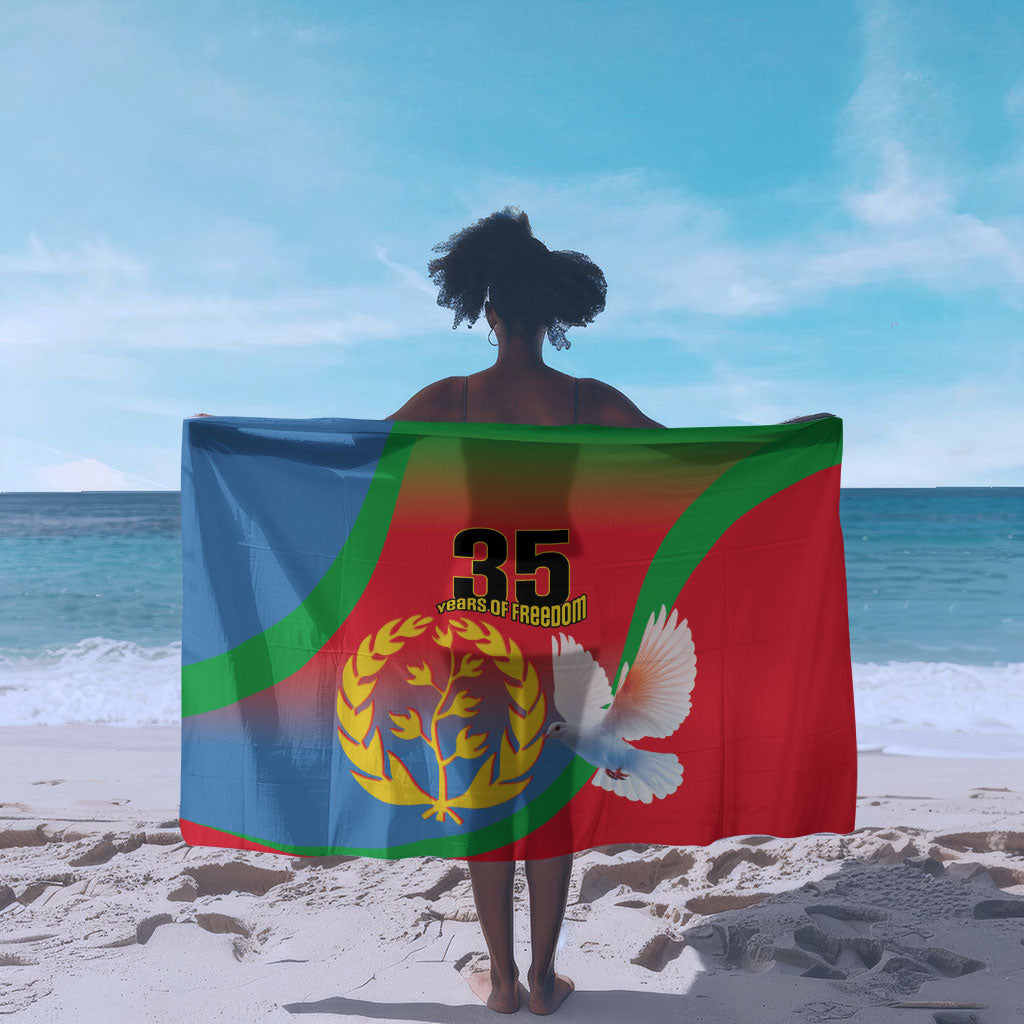 Eritrea 35th Anniversary Sarong May 24 1991-2026 Proud To Be Eritrean