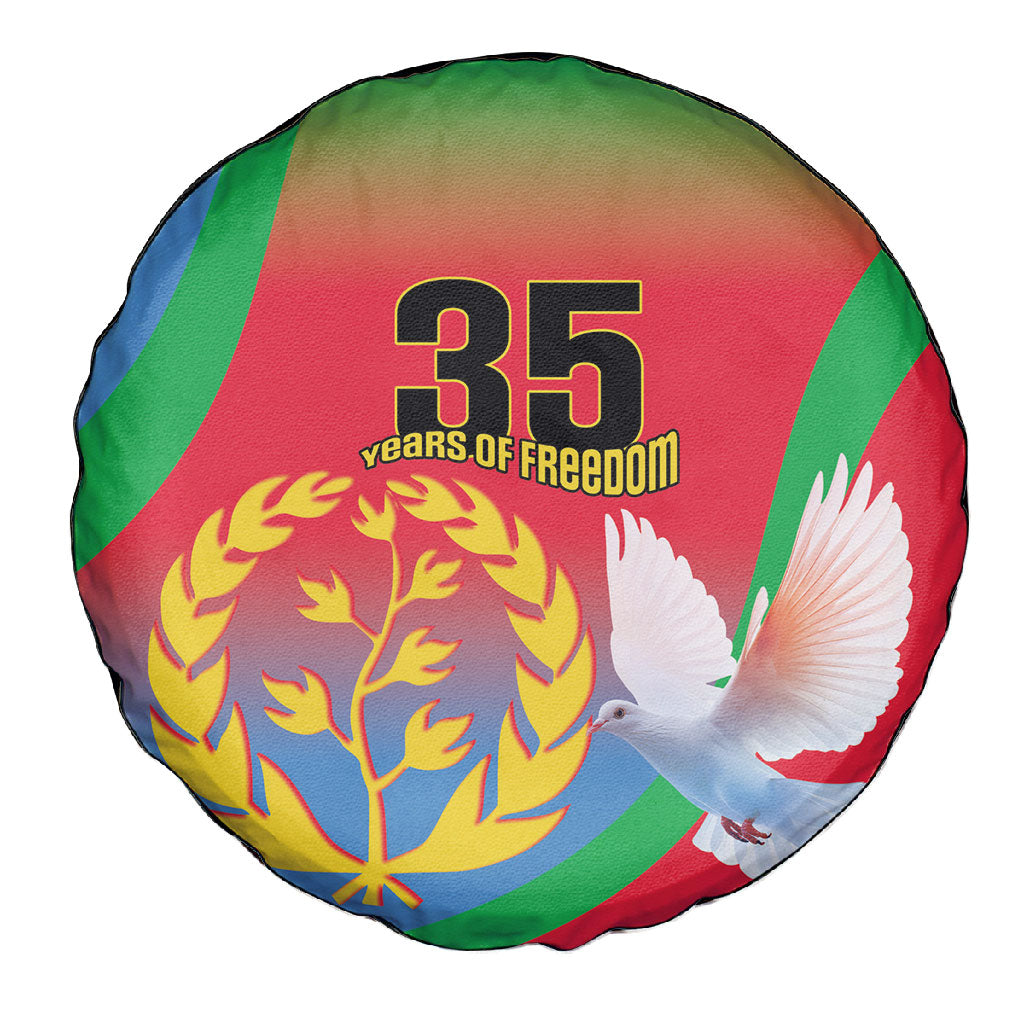 Eritrea 35th Anniversary Spare Tire Cover May 24 1991-2026 Proud To Be Eritrean