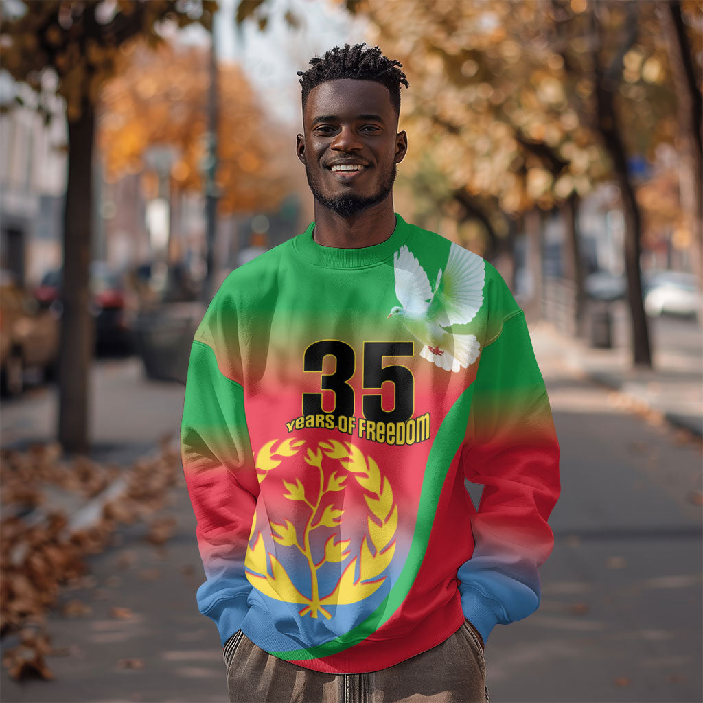 Eritrea 35th Anniversary Sweatshirt May 24 1991-2026 Proud To Be Eritrean