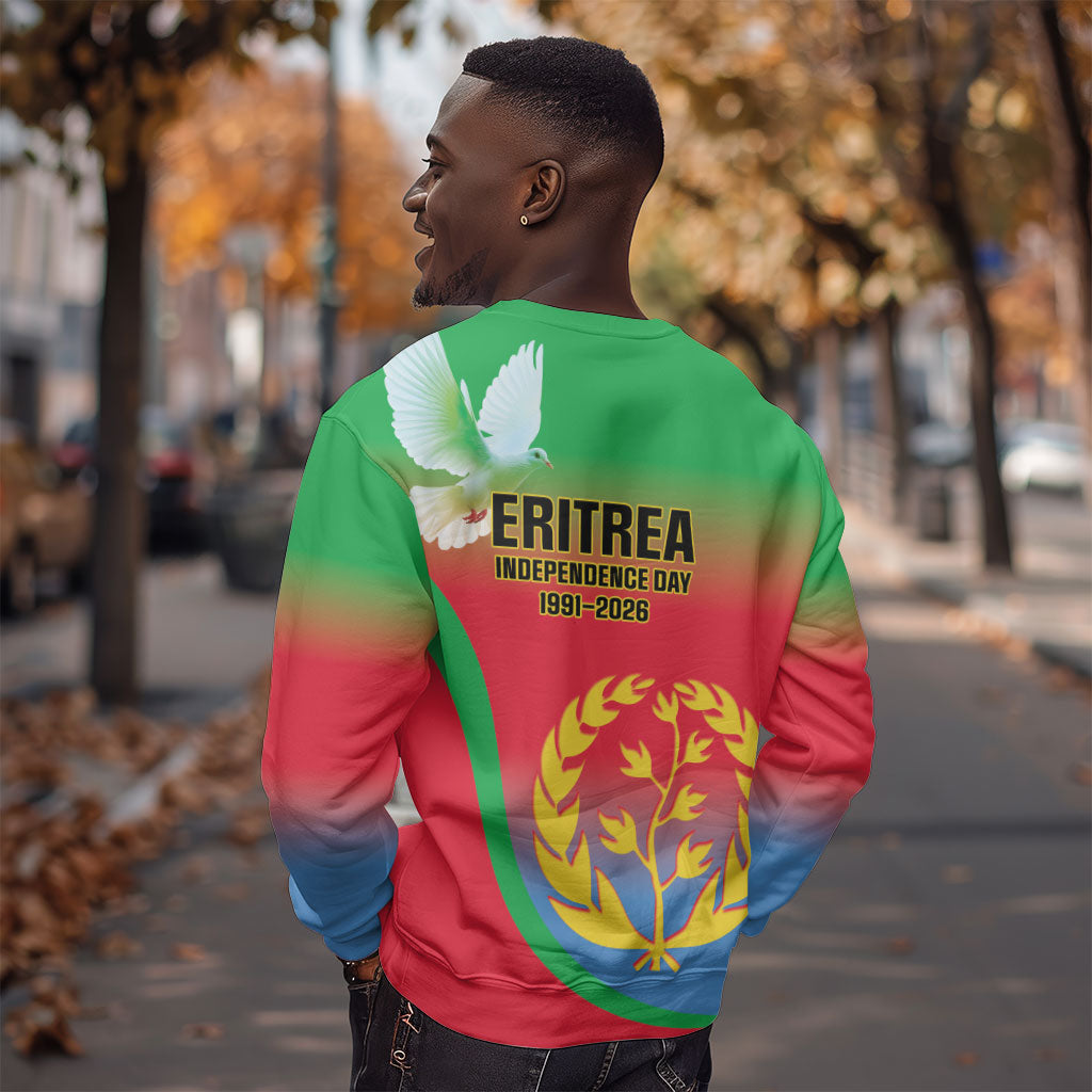 Eritrea 35th Anniversary Sweatshirt May 24 1991-2026 Proud To Be Eritrean