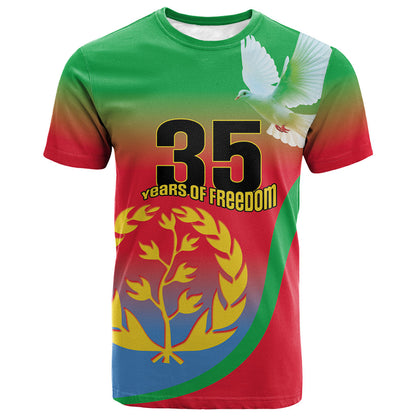 Eritrea 35th Anniversary T shirt May 24 1991-2026 Proud To Be Eritrean