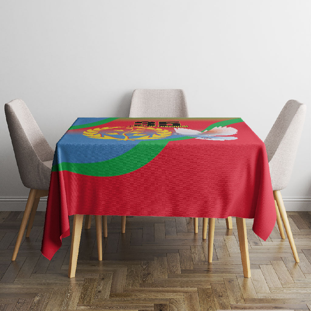 Eritrea 35th Anniversary Tablecloth May 24 1991-2026 Proud To Be Eritrean