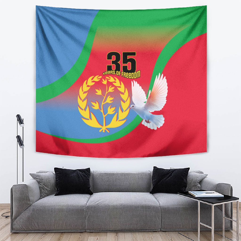 Eritrea 35th Anniversary Tapestry May 24 1991-2026 Proud To Be Eritrean