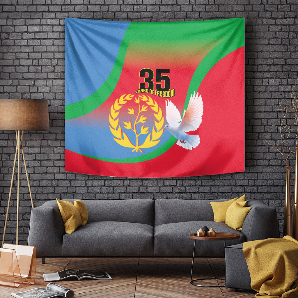 Eritrea 35th Anniversary Tapestry May 24 1991-2026 Proud To Be Eritrean