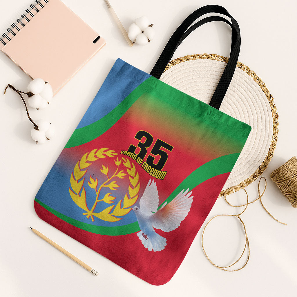 Eritrea 35th Anniversary Tote Bag May 24 1991-2026 Proud To Be Eritrean