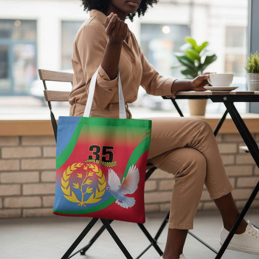 Eritrea 35th Anniversary Tote Bag May 24 1991-2026 Proud To Be Eritrean